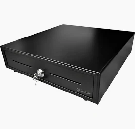 Cajón de dinero metálico